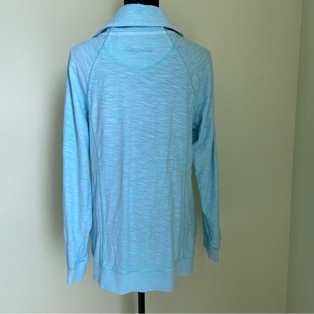 TOMMY BAHAMA Womens Knoll Half Zip Sweatshirt Cotton - Picture 6 of 10
